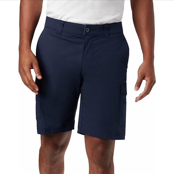 Columbia Men’s Cargo Shorts - Lightweight - Navy Blue - Picture 1 of 10